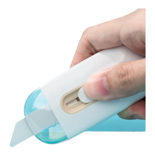 得力陶瓷美工刀开快递快递开箱刀美工刀安全刀壁纸刀快递包裹开箱刀快递刀拆箱刀创意陶瓷便携小刀拆快递开箱