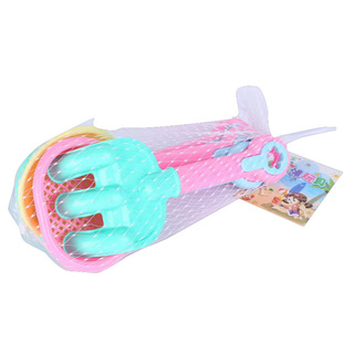 加厚玩沙铲子儿童沙滩玩具宝宝塑料小孩挖沙子耙子漏斗决明子工具