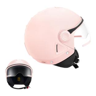 新国标摩雷士S10摩托车头盔半盔女夏机车男四分之三安全帽3C认证