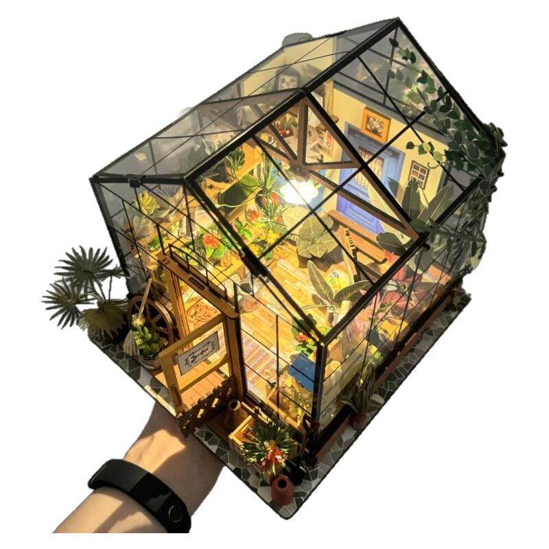 收到超治愈的礼物,凯西花房小屋