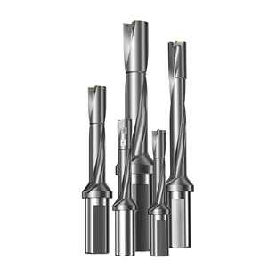 美日加长U钻暴力钻WC刀杆车床用CNC深孔带定心SP刀片平底快速钻头