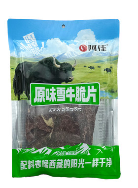 阿佳牦牛肉脆片牛肉片风干