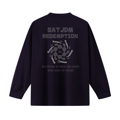 SATJDM美式运动训练长袖秋冬