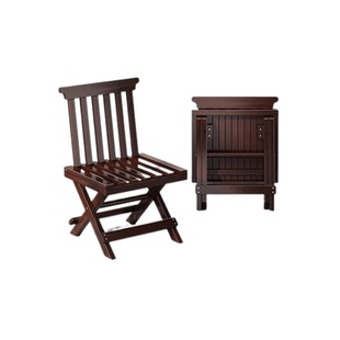 楠竹免安装可折叠凳百变小马扎户外露营靠背椅便携式野炊摆摊餐椅