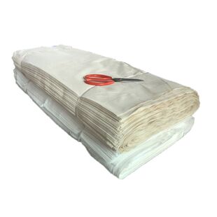 厂家直销全棉白坯布半棉布处理化纤服装立裁布擦机布30公分封仓布