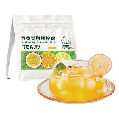 寻觅山林柑橘柠檬百香果茶包水果茶冷泡茶花果茶