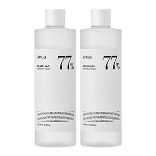 Anua鱼腥草77爽肤水舒缓化妆水敏肌修护镇静保湿500ml【临期】