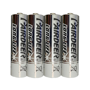 双鹿碱性电子锁电池五号AA智能密码指纹锁出口英文版PAIRDEER电池