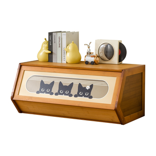 桌面收纳盒带盖大容量零食杂物整理筐盒子玩具文具宝宝衣服收纳箱