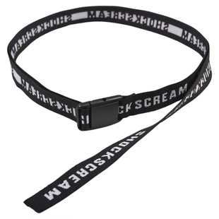 SHOCKSCREAM | 插扣尼龙织带腰带 街舞BBOY速干战术运动提花皮带