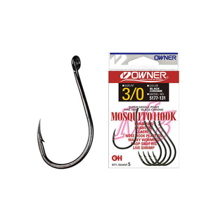 OWNER欧娜Wacky倒钓钩MOSQUITO HOOK管付歪嘴千又路亚软饵软虫钩