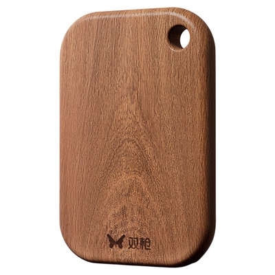 双枪黑金檀整木菜板抗菌防霉砧板