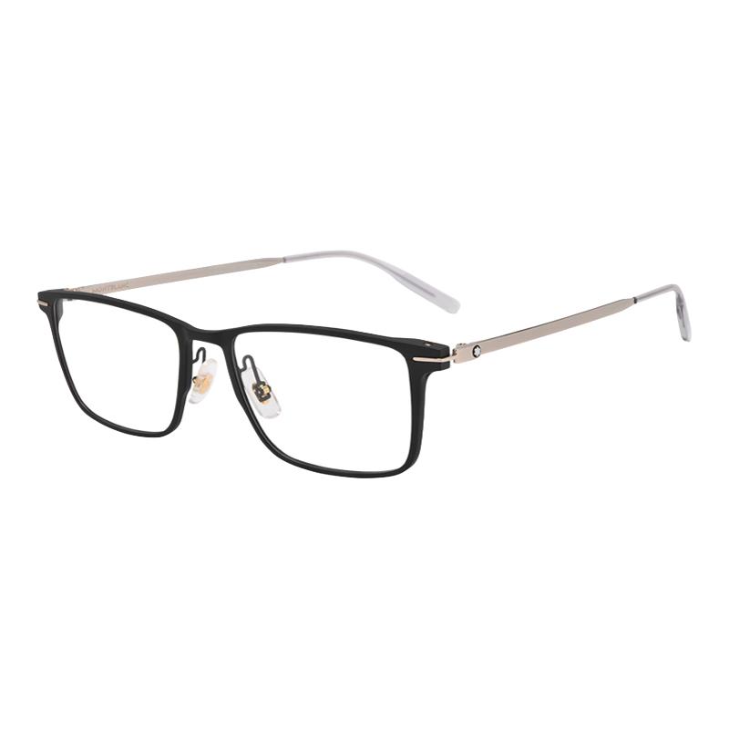【自营】MONTBLANC/万宝龙光学眼镜商务矩形全框铝镁材质近视镜架