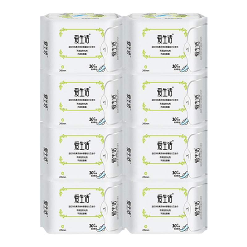 爱生活日用卫生巾干爽透气