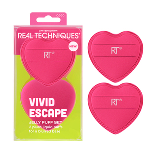 RT爱心粉扑粉底液棉花糖美妆蛋不易吃粉湿用泡水大粉扑便携早八