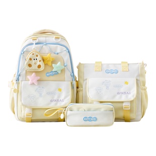 书包小学生三到六年级大容量ins女孩中学生减负背包初中生双肩包