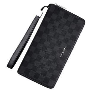 稻草人2025新款牛皮长款拉链大容量钱包男正品大学生休闲高档手包