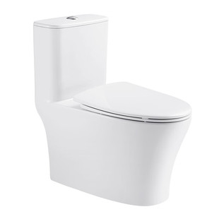 惠达马桶6360虹吸式大冲力无棱内壁静音防臭一级节水座便器63060N