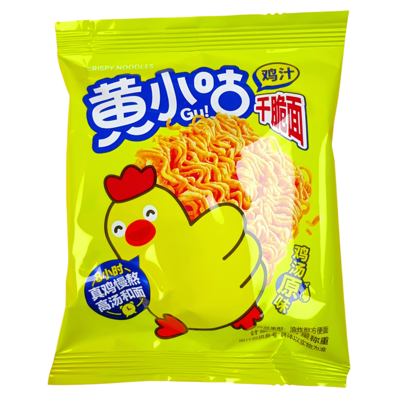鸡汁干脆面干吃面蟹黄炒鸡味