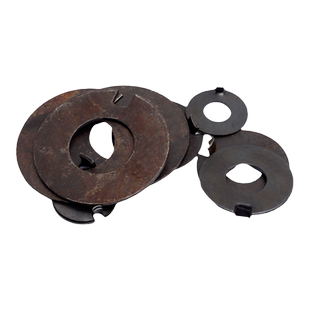 外舌止动垫片A3钢铁发黑/304不锈钢原GB856外舌垫圈铁外舌止退垫