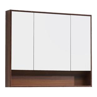 北欧高端定制浴室柜镜柜组合实木镜箱洗脸盆卫生间吊柜挂墙式墙柜