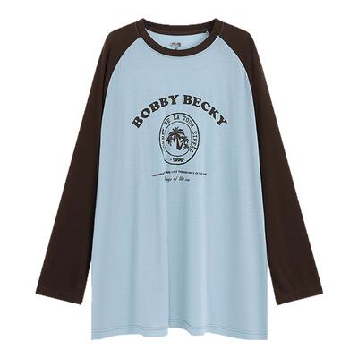 Bobbybecky长袖面膜天丝防晒T恤