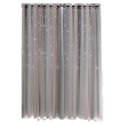 免打孔安装新款女孩公主风窗帘