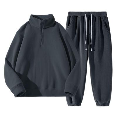 真维斯摇粒绒卫衣卫裤男