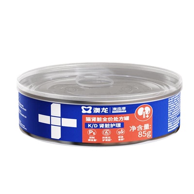 澳龙猫罐头K/D肾脏全价主食罐
