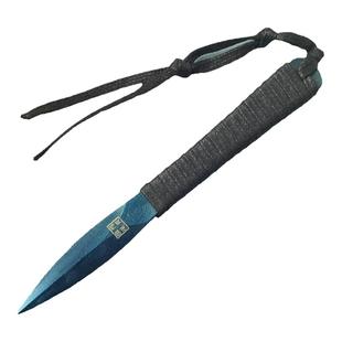 手工锻打撬茶刀 非大马士革茶刀 百炼钢茶针茶锥普洱茶刀茶具配件