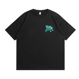 YUZI鱼子上衣T恤短袖大码女装微胖mm妹直筒显瘦遮肉200斤潮流百搭