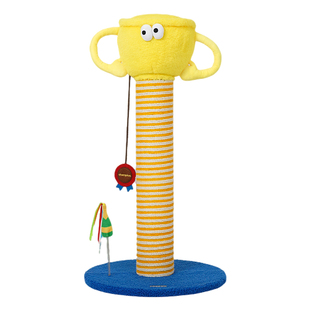 zeze奖杯猫抓柱抓板立式麻绳自嗨解闷猫薄荷不掉屑耐抓磨爪猫玩具