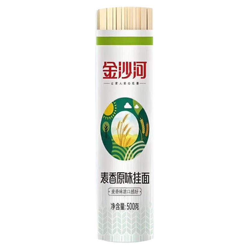 金沙河高筋原味鸡蛋挂面500g