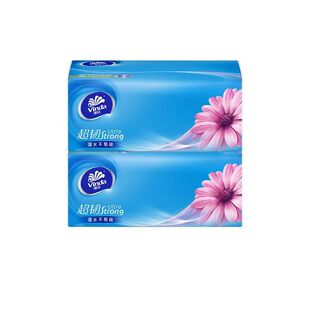 维达超韧130抽2大包抽纸3层面巾纸卫生纸家用纸巾实惠装