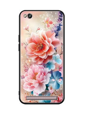 秋昊适用于红米5A手机壳hm花卉hongml5a保护套hm5A春天a5唯美hongmi5a防摔MCT3B好看hmi五A后壳mct3b小清新5.