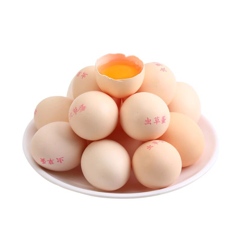 豫宛农夫50g/枚虫草蛋新鲜营养