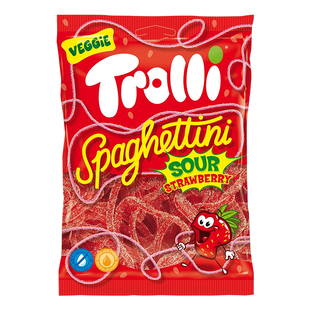 临期酸星人德国口力草莓天线绳子酸爽橡皮糖软糖儿童网红爆款零食