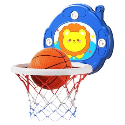 儿童男孩篮球框投篮架玩具室内家用球类挂式小皮球女5宝宝1一2岁3