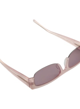 赵今麦同款半框墨镜女方圆脸素颜