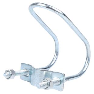 自产自销十字扣双U型管卡连接件十字U型镀锌管卡20/25/32/40/50扣