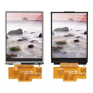 全新2.4寸LCD小屏幕IPS显示屏SPI串口屏7789/9341带触摸标准18pin