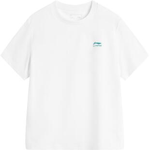 李宁儿童速干衣短袖T恤2026新款夏季男童装女小大童纯棉上衣夏装