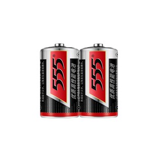 555电池1号电池一号燃气灶热水器电池D型手电筒大号电池1.5v电池