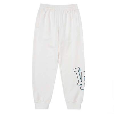 MLB运动长裤男女同款宽松卫裤