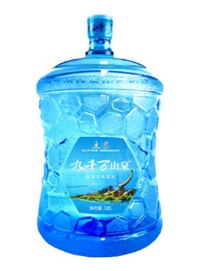 广西九千万山泉18升桶装水
