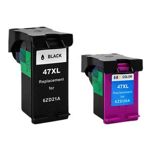 适用惠普4877墨盒 惠普HP DeskJet 4877打印机可加墨墨水墨汁连喷