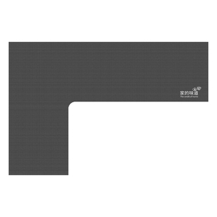 厨房L形一体地垫7字形转角防滑吸油地毯耐脏吸水专用垫家用可水洗