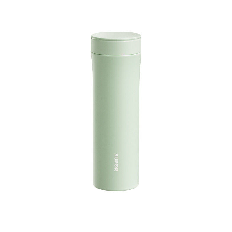 苏泊尔简约不锈钢保温杯泡茶水杯