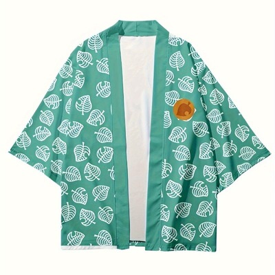F 38061 Animal Crossing Kimono Cardigan 动物森友会羽织