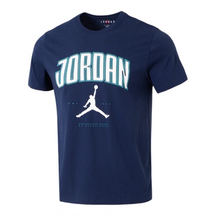 JORDAN短袖男2025夏新款正品运动休闲圆领体恤舒适透气HQ0010-010